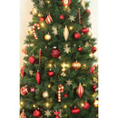 🎄 Árvore de Natal Pop-Up com Luzes Brancas Quentes – Verde / 2,10m