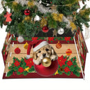 Saia Árvore de Natal Base PVC Encaixe 55x42x25cm