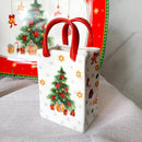 Conjunto de Porcelana  Natalino com 6 Peças