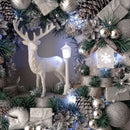 Guirlanda Decoração Natalina Luxo com Led 65CM