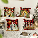 Kit Capas de Almofadas de Natal Sofisticada