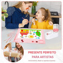 Kit Pintura - Tapete de Silicone + Pinceis + Limpador de Pinceis