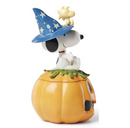 Pote de doces coberto com tema de Halloween assombrado