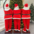 PAPAI NOEL GIGANTE ELETRICO MUSICAL COM SAXOFONE!