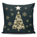 Kit Capas de Almofadas de Natal Para Decoração de Sofá