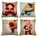 Kit Capas de Almofadas de Natal Para Decoração de Sofá