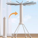 Varal Portátil Dobrável Para Roupas - Com 16 hastes