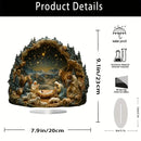 Presépio de Resina Oração na Estrela