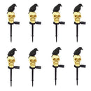 Kit Luminária Solar Abóbora Decorativa - Halloween