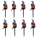 Kit Luminária Solar Abóbora Decorativa - Halloween