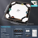 Jogo de Tabuleiro com Controles Remotos, Disco com Luz LED e Efeitos Sonoros - 4 Controles