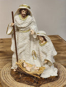 SAGRADA FAMÍLIA EM RESINA BRANCO